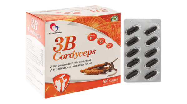 3B Cordyceps hỗ trợ ăn ngon, giảm mệt mỏi