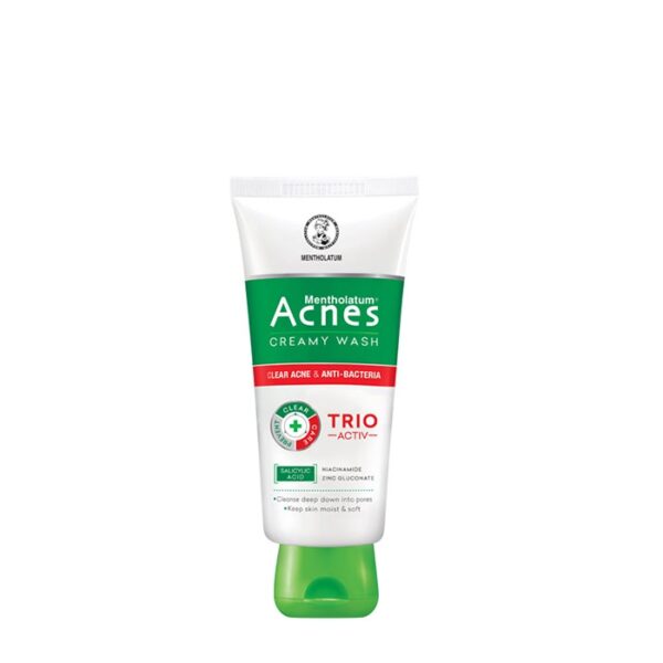 Sữa rửa mặt Acnes Medicated Creamy Wash, Tuýt 50g