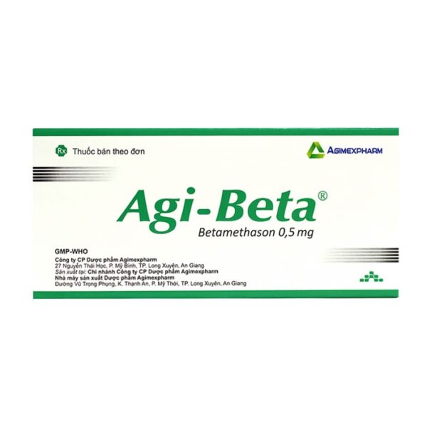 Agi-Beta Agimexpharm 5 vỉ x 20 viên