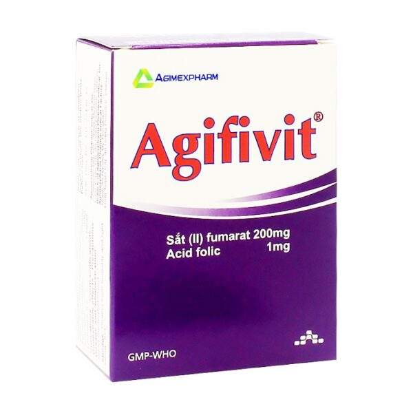 Agifivit Agimexpharm 10 vỉ x 10 viên