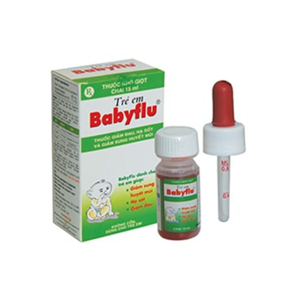 Babyflu trẻ em giảm các triệu chứng cảm lạnh