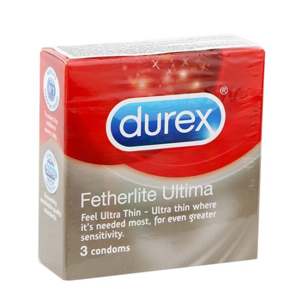 Bao cao su Durex Fetherlite Ultima, Hộp 03 cái