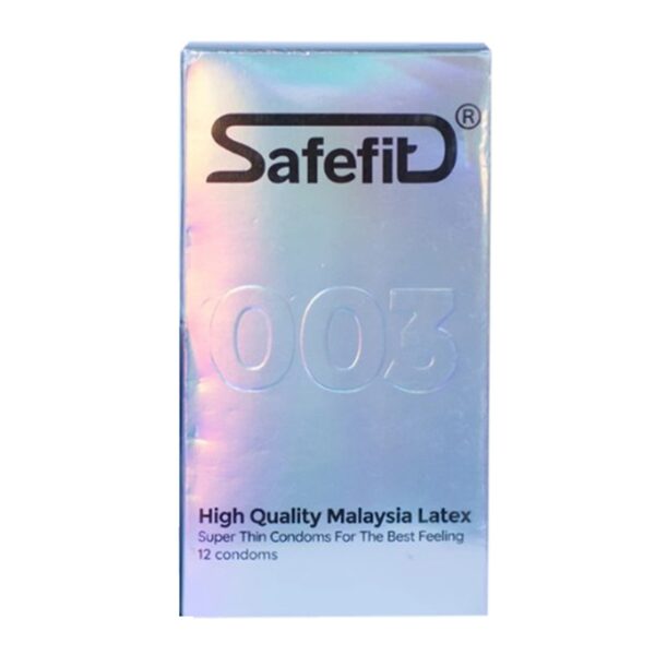 Bao Cao Su SafeFit Siêu Mỏng 003 - Hộp 12 Cái