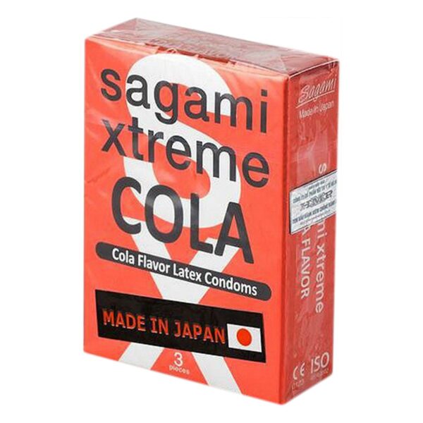 Bao Cao Su Sagami Extreme Cola, Hộp 3 cái