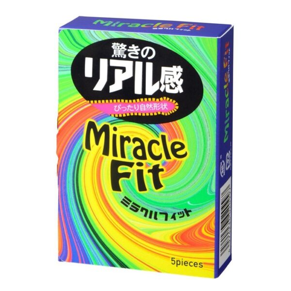 Bao Cao Su Sagami Miracle Fit, Hộp 05 Cái