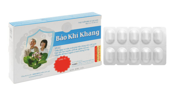 Bảo Khí Khang hỗ trợ các bệnh đường hô hấp