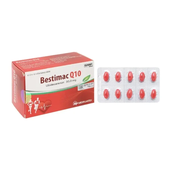 Bestimac Q10 30mg Mediplantex 6 vỉ x 10 viên