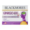 Blackmores Ginkgo 600mg Omega 3 with Coenzyme Q10, Hộp 100 viên