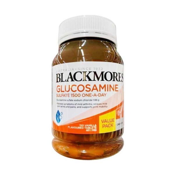 Blackmores Glucosamine Sulfate 1500 One-A-Day, Chai 150 viên