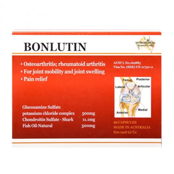 Bonlutin Catalent 4 vỉ x 15 viên