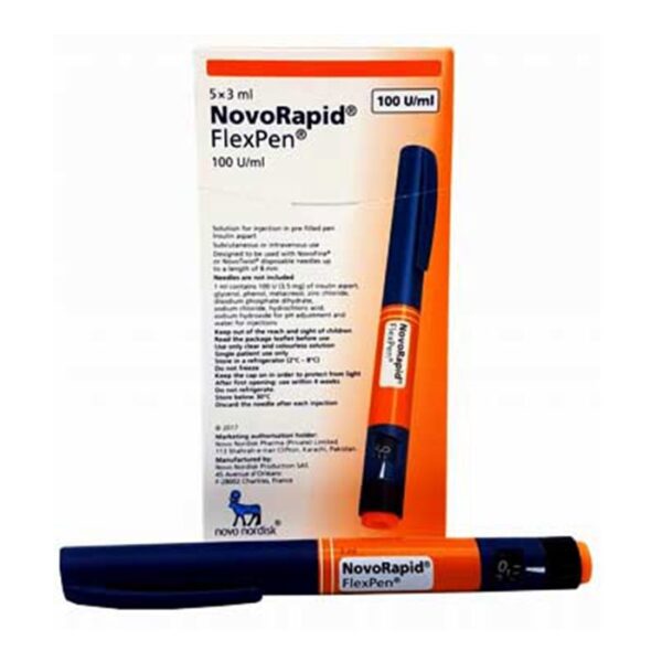 Bút tiêm Novo Nordisk Novo Rapid Flex Pen 100U/ml