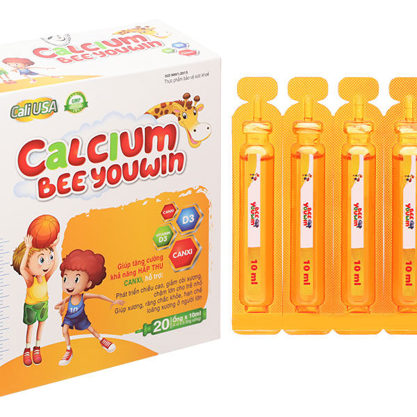 Siro Cali USA Calcium Bee Youwin tăng cường khả năng hấp thu canxi