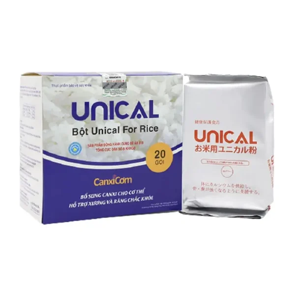 Canxi Cơm Unical 20 gói – Bổ sung canxi