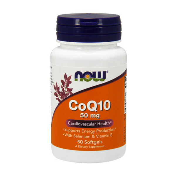 CoQ10 50mg Now 50 viên - Viên uống Bổ tim mạch