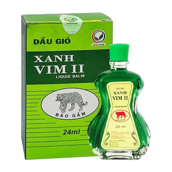 Dầu gió xanh Vim 2 Báo Gấm 24ml