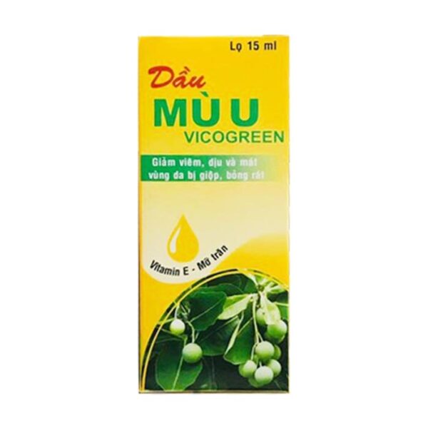 Dầu mù u Vicogreen 15ml