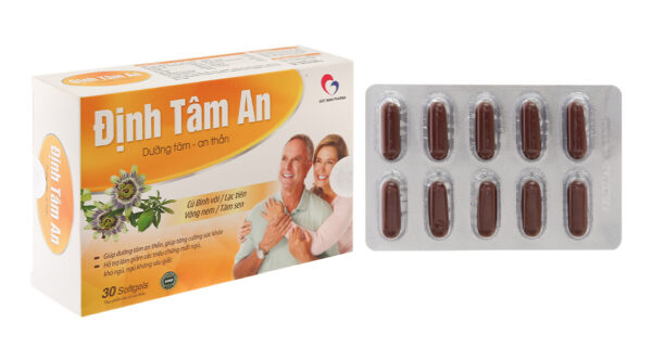 Định Tâm An dưỡng tâm, an thần, cải thiện giấc ngủ