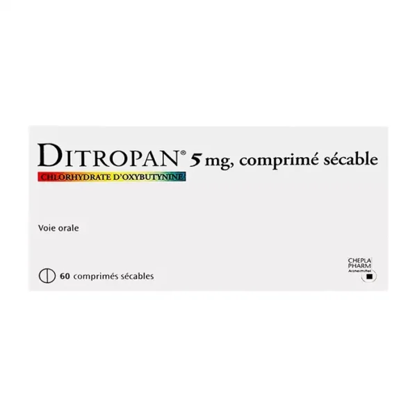 Ditropan 5mg Chepla Pharm 2 vỉ x 30 viên