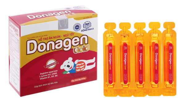 Dung dịch Donagen Gold kích thích ăn ngon, tiêu hóa tốt