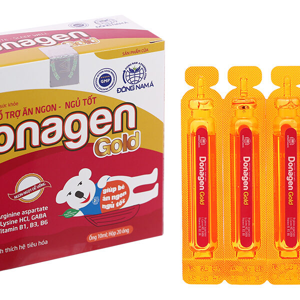 Dung dịch Donagen Gold kích thích ăn ngon, tiêu hóa tốt