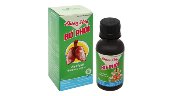 Siro Thiên Môn Bổ Phổi hỗ trợ giảm ho, bổ phổi cho bé