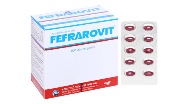 Fefrarovit bổ sung sắt, hỗ trợ tạo máu