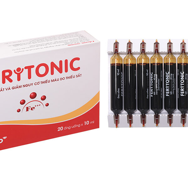 Dung dịch Feritonic bổ sung sắt, giảm nguy cơ thiếu máu