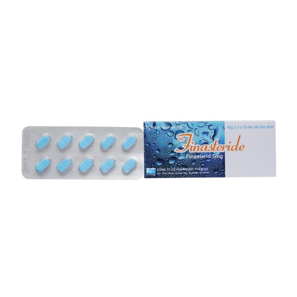 Finasteride 5mg F.T Pharma 3 vỉ x 10 viên