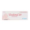 Gesdonyl 20mg Stragen 1 vỉ x 21 viên