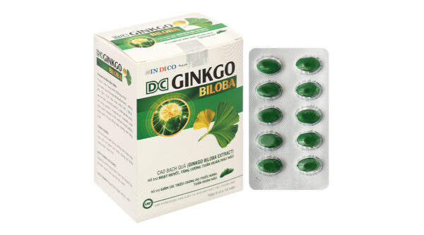 DC Ginkgo Biloba hỗ trợ hoạt huyết, tăng cường tuần hoàn máu não