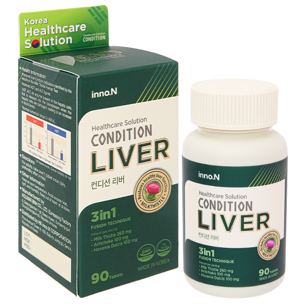 Condition Liver giúp mát gan, bảo vệ gan