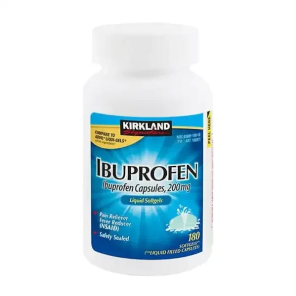 Ibuprofen Capsules 200 mg Kirkland, 180 Viên