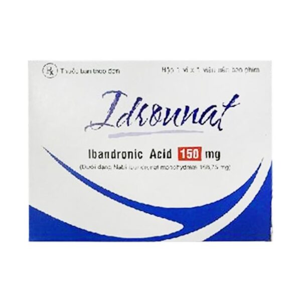 Idrounat 150mg Medisun 1 vỉ x 1 viên