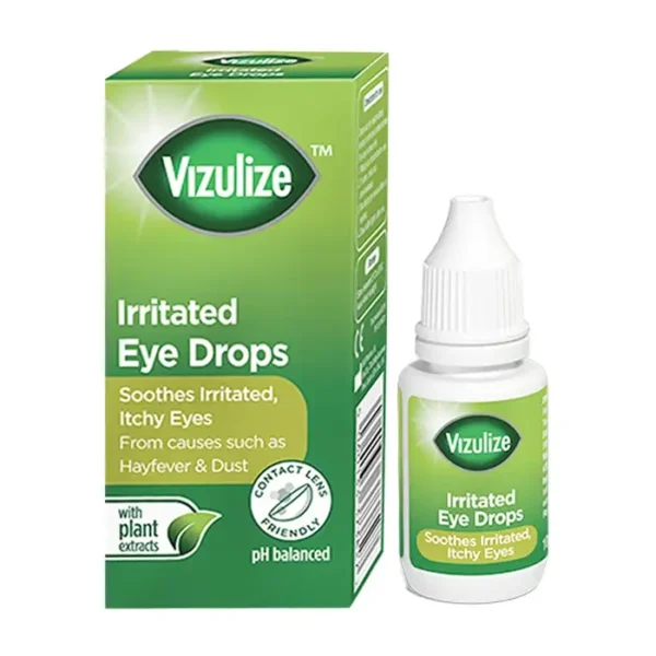 Irritated Eye Drops Vizulize 10ml - Giảm ngứa, kích ứng mắt