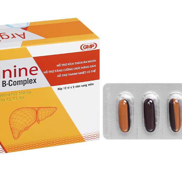 Arginine B-Complex giúp ăn ngon, bổ gan