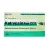 Katrypsin Fort ODT 8400IU Khapharco 10 vỉ x 10 viên