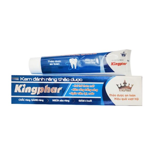 Kem đánh răng thảo dược Kingphar 100g