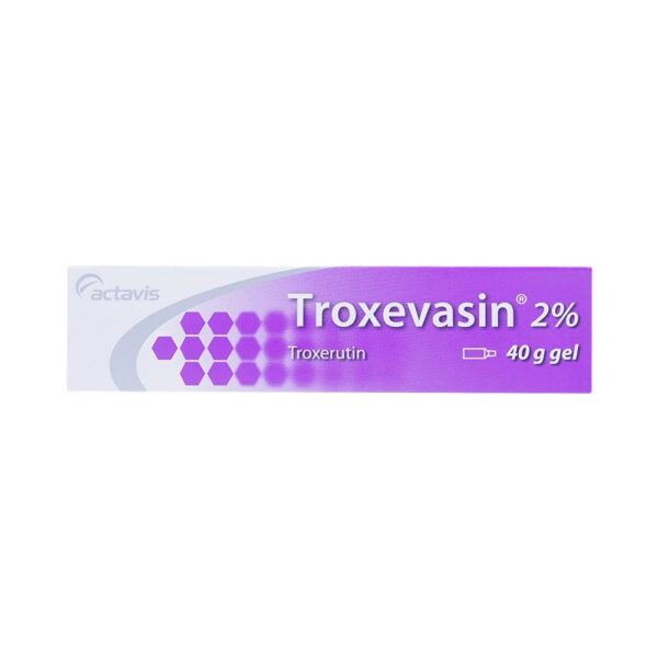 Kem suy tĩnh mạch Troxevasin 2% - Troxerutin 20mg, Tuýp 40g