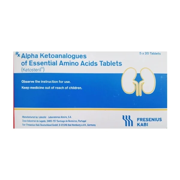 Ketosteril Tablets Fresenius Kabi 5 vỉ x 20 viên