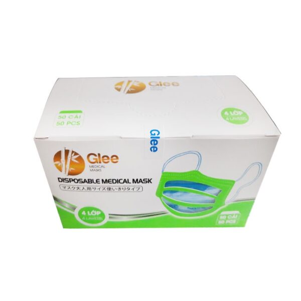 Khẩu trang y tế 4 lớp Famita Glee