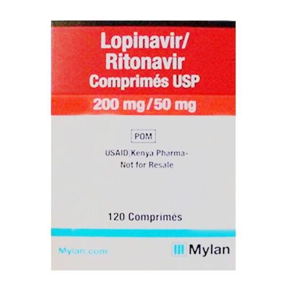 Lopinavir/Ritonavir 200mg/50mg Mylan 120 viên