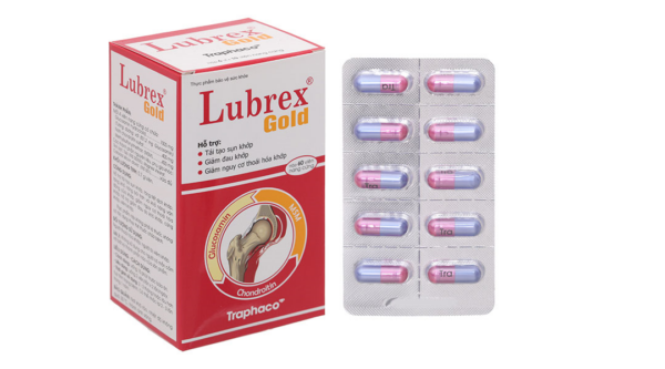 Viên uống Lubrex Gold tái tạo sụn, giảm đau khớp