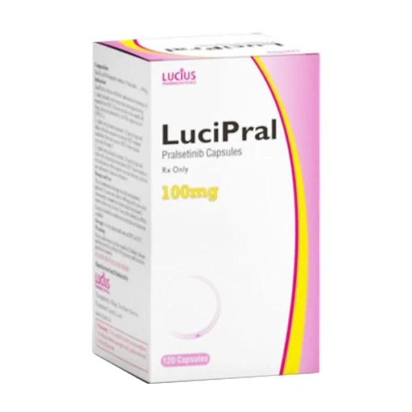 Lucipral 100mg Lucius 120 viên - Trị bệnh ung thư phổi