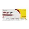 Macdin 600mg Macleods 1 vỉ x 10 viên