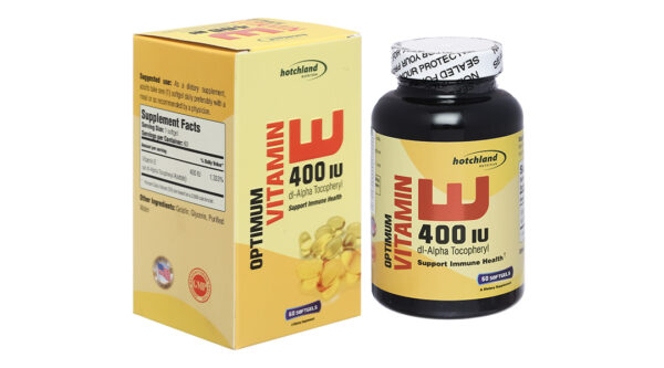 Hotchland Optimum Vitamin E 400IU hạn chế lão hóa