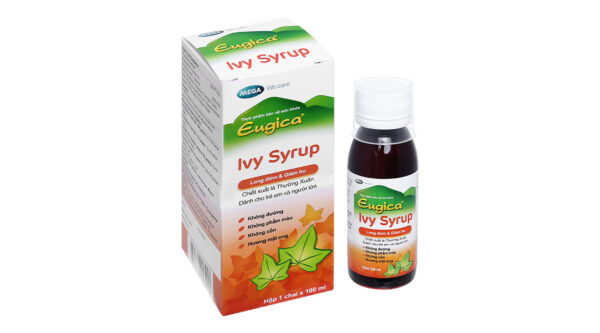 Siro Eugica Ivy Syrup hỗ trợ giảm ho, long đờm