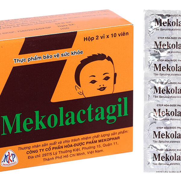 Mekolactagil hỗ trợ tăng tiết sữa
