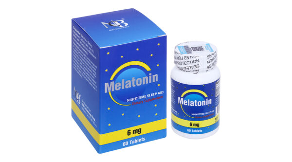 Melatonin 6mg cải thiện tình trạng mất ngủ