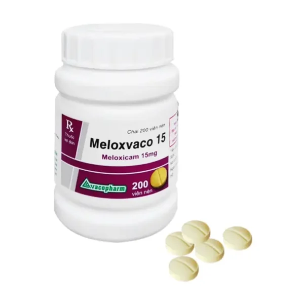 Meloxvaco 15mg Vacopharm 200 viên – Thuốc kháng viêm