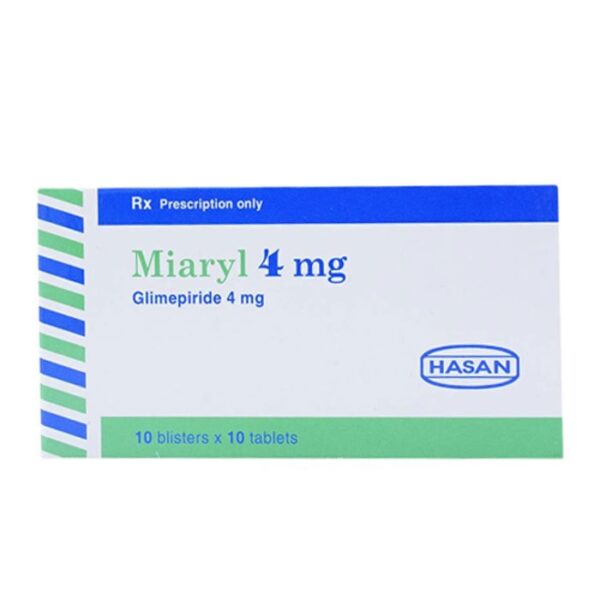 Hasan Miaryl 4, Hộp 100 viên